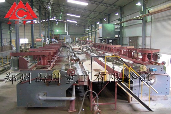 山川氧化鋅選礦設(shè)備工作效率高